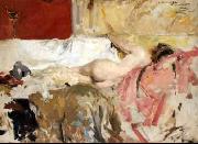 Joaquin Sorolla Female Nude oil painting artist